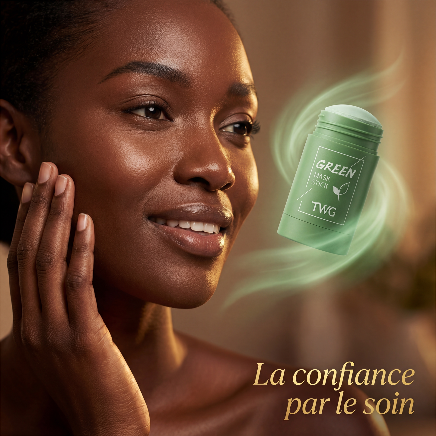 Bâton de masque au thé vert