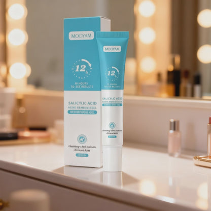 🌿 Gel Anti-taches & Anti-acné Mooyam - Acide salicylique & Salvia Miltiorrzha